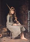 John Everett Millais Famous Paintings - Cinderella